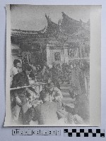 黃則修攝廟前的攤販藏品圖，第1張