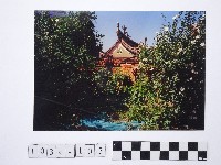 黃則修攝房屋翹脊側面藏品圖，第1張