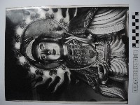 神像黑白透明片藏品圖，第1張