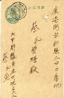 蔡敦波家族領收商界親友之邀請函與明信片組藏品圖，第46張