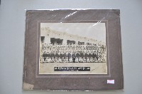 昭和十年三月鹿港第二公學校第十四回卒業紀念合照藏品圖，第1張