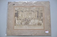 萬華龍山寺前合影照片藏品圖，第1張