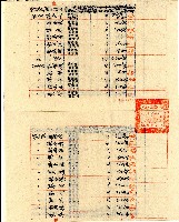 民國三十五年鹿港場秋季塩民恩塩清單藏品圖，第4張