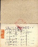 民國四十年度臺灣省臺北縣土地代書事務記載簿藏品圖，第2張