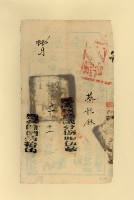 光緒二□年蔡詒鈔之執照藏品圖，第2張