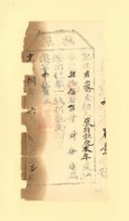 光緒八年蔡維鈔觀之執照藏品圖，第2張