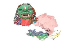 敦和里英義堂金獅陣獅頭藏品圖，第1張