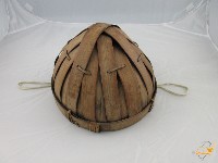 日治時期虎警防竹帽藏品圖，第1張