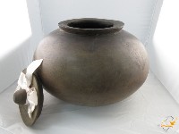 帶蓋窄口鼓腹木胎甕藏品圖，第5張