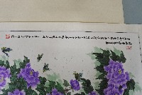 陳世傑畫作牡丹爭艷富貴春藏品圖，第2張