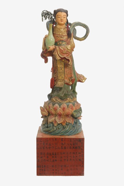 玉女神像的圖片