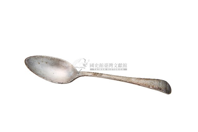 日治時期臺灣總督府官邸銀製湯匙藏品圖，第1張