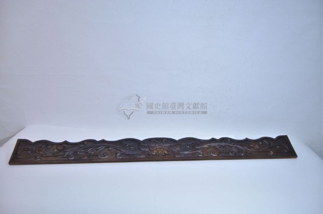 神龕門楣木雕構件藏品圖，第1張