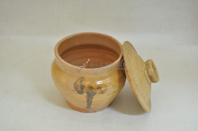 褐釉帶蓋深腹煎藥陶罐（七件）藏品圖，第11張