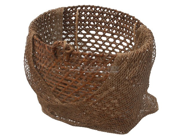 籐製揹籃附網子藏品圖，第2張