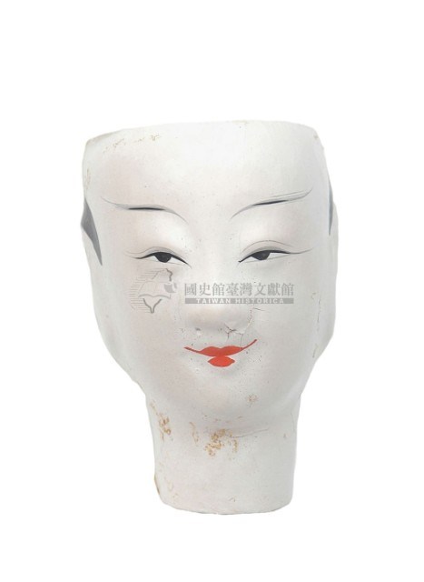 紙紮人臉孔紙糊面具藏品圖，第2張