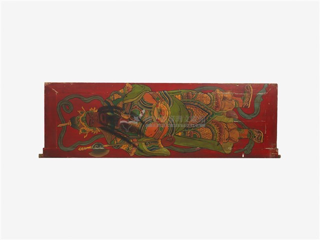 彩繪秦叔寶與尉遲恭之寺廟木門一對藏品圖，第2張