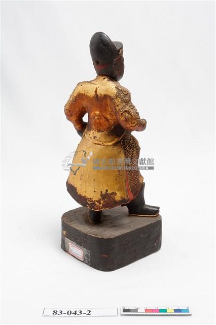 木雕武判像藏品圖，第2張