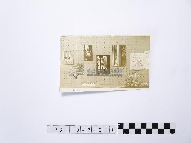 黃則修攝龍山寺系列照片民國五十年展覽會佈展樣版11藏品圖，第1張