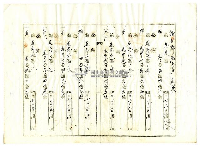 昭和二十年陳琪祥一部賣渡證書藏品圖，第37張