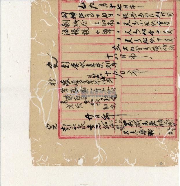 光緒二十年陳協隆號出入數簿藏品圖，第77張