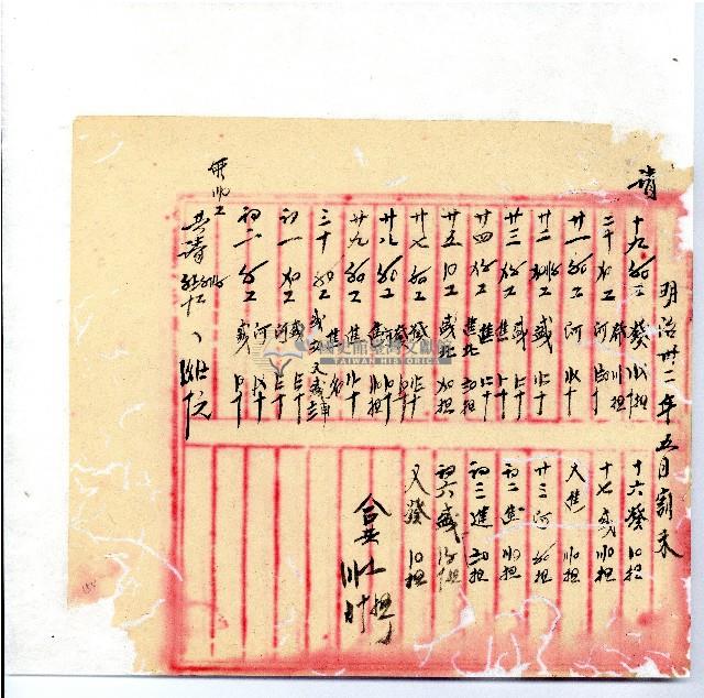 光緒廿二年廿三年廿五年協隆號日清簿藏品圖，第157張