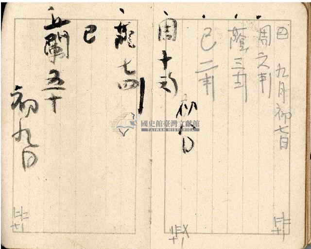 昭和十八年周天遊等帳簿藏品圖，第7張