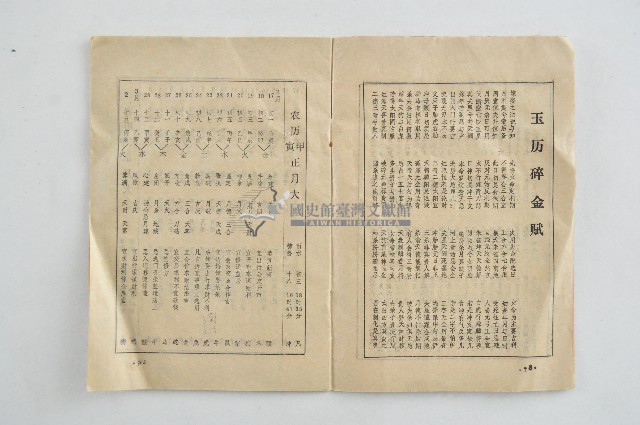 一九八八年通書藏品圖，第7張