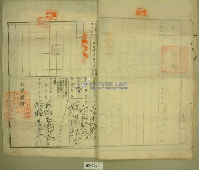 昭和四年范洪灶等抵擋權全部拋棄證書藏品圖，第7張