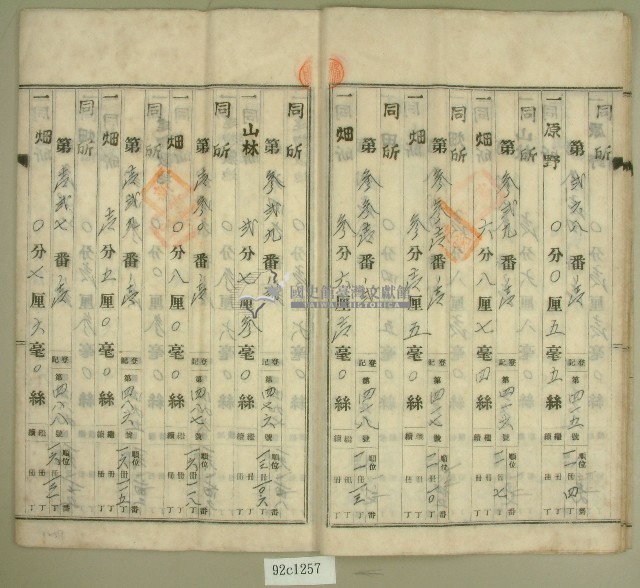 昭和二十年范朝燈登記名義人表示變更登記申請書藏品圖，第7張