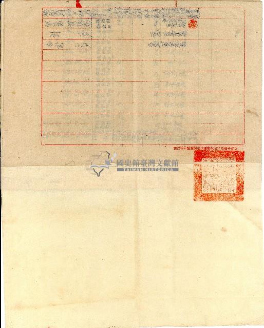 民國三十六年鹿港場春季塩民恩塩清單藏品圖，第7張