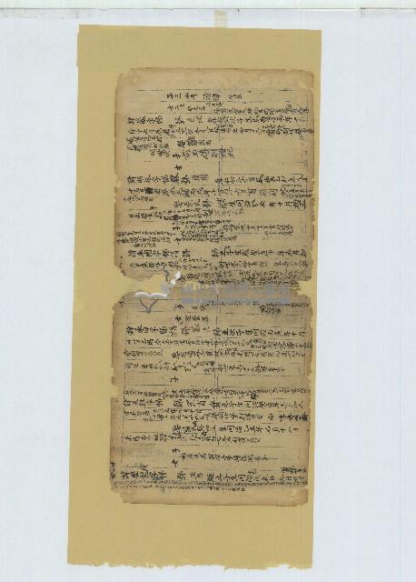 土庫大坪王家家族族譜帳冊等41頁藏品圖，第17張