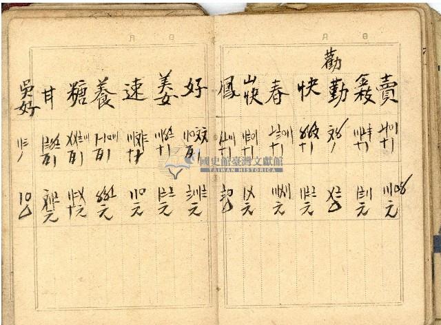 日治時期帳簿藏品圖，第33張