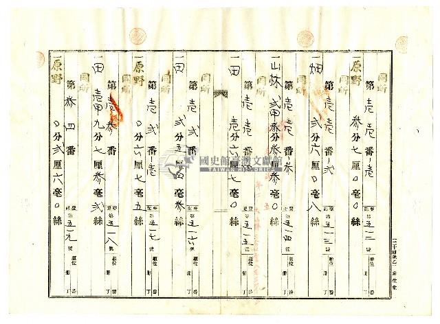 昭和二十年陳琪祥一部賣渡證書藏品圖，第33張