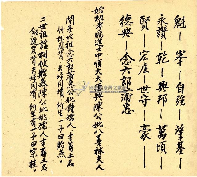 明治三十三年帳簿藏品圖，第93張