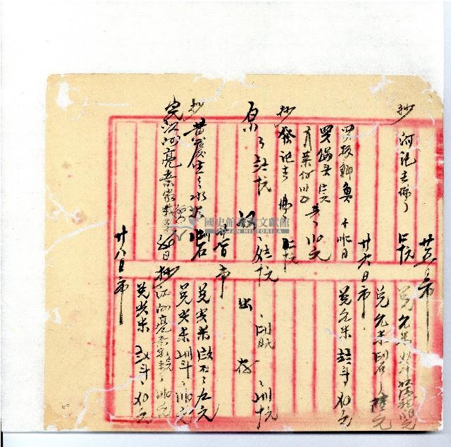 光緒廿二年廿三年廿五年協隆號日清簿藏品圖，第43張