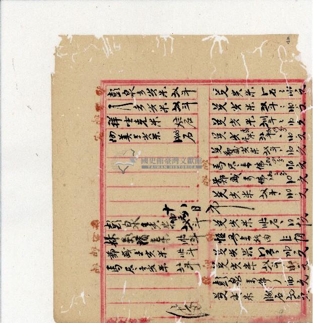 光緒二十年陳協隆號出入數簿藏品圖，第43張