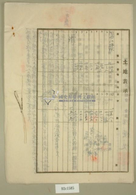 昭和四年范朝燈等五人立土地賃貸借契約書藏品圖，第3張