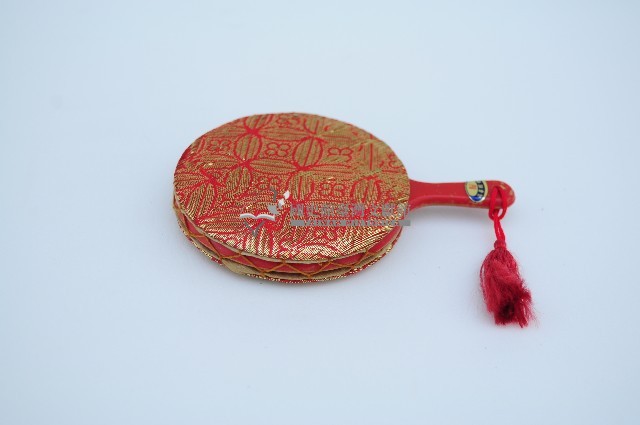 紅色塑膠柄隨身鏡藏品圖，第3張