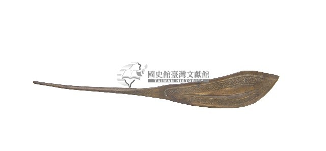 金屬製雕花髮釵一對藏品圖，第3張