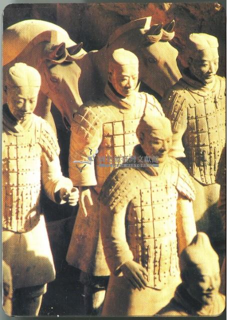 文化臺中秦兵馬俑撲克牌藏品圖，第3張