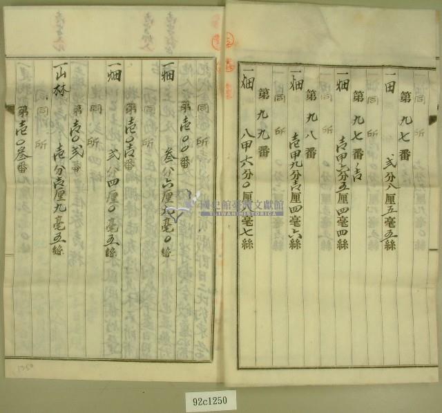 大正十三年黃金水等土地及建物所有權賣買豫約証書藏品圖，第3張