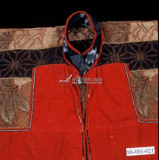 泰雅族拼布長袖短上衣藏品圖，第3張