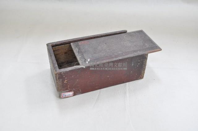 木製帶款藥材收納長方形屜盒（兩件）藏品圖，第3張