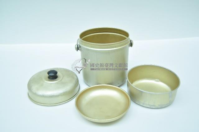 鋁製帶蓋深腹提樑多層鍋藏品圖，第3張