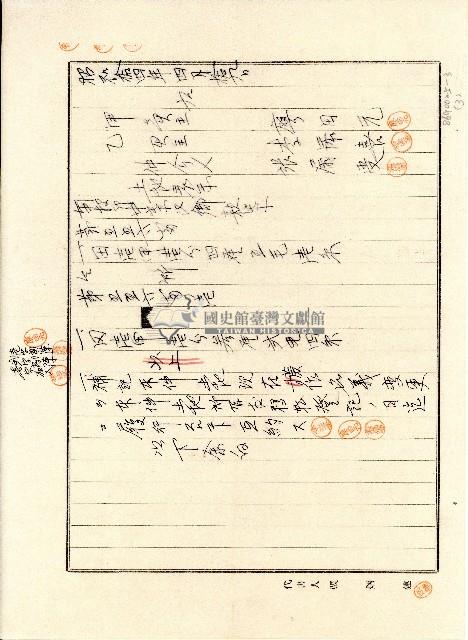 昭和十四年廖田元土地賣買契約証書藏品圖，第3張