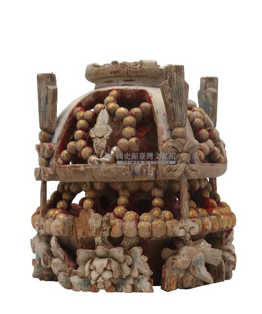 木吊筒 一對藏品圖，第3張