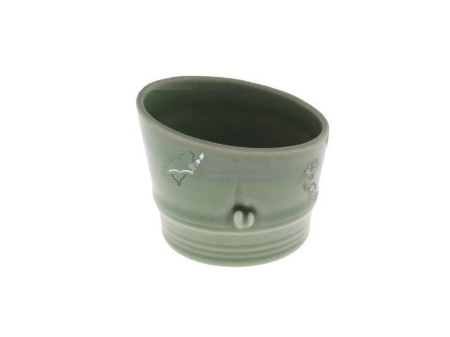 青釉竹筒型瓷杯（多組）藏品圖，第3張