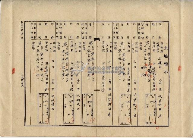 土地標示表單藏品圖，第3張