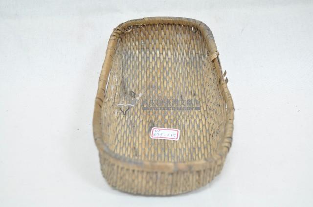 長型矮籐籃藏品圖，第3張